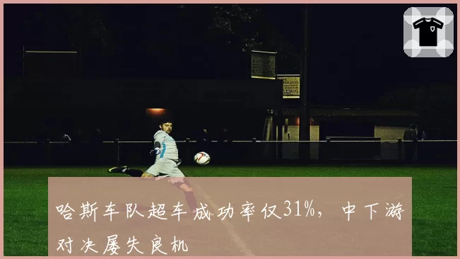 哈斯车队超车成功率仅31%，中下游对决屡失良机