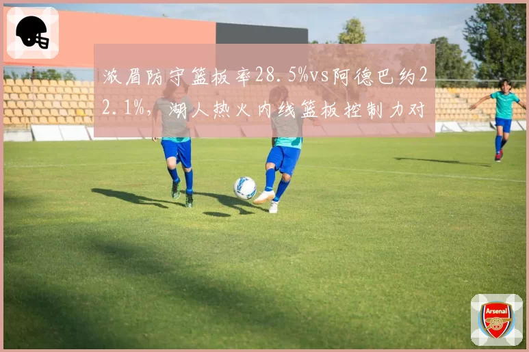 浓眉防守篮板率28.5%vs阿德巴约22.1%,湖人热火内线篮板控制力对比